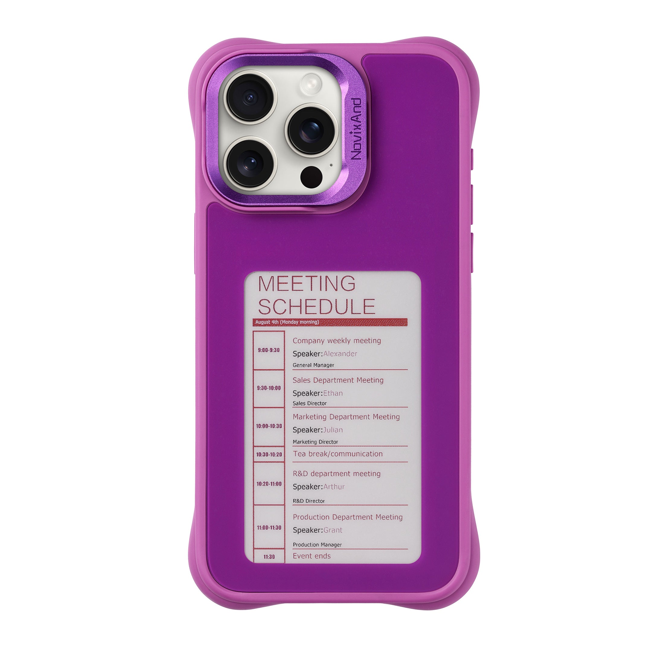 E-Ink Case for iPhone 15 Pro Max,Airbag Corners