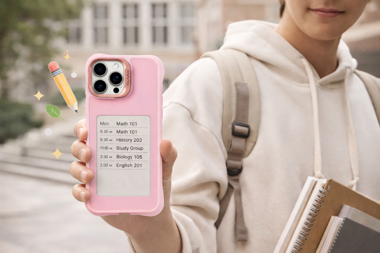 E-Ink Phone Case for Students: Best Layout Ideas