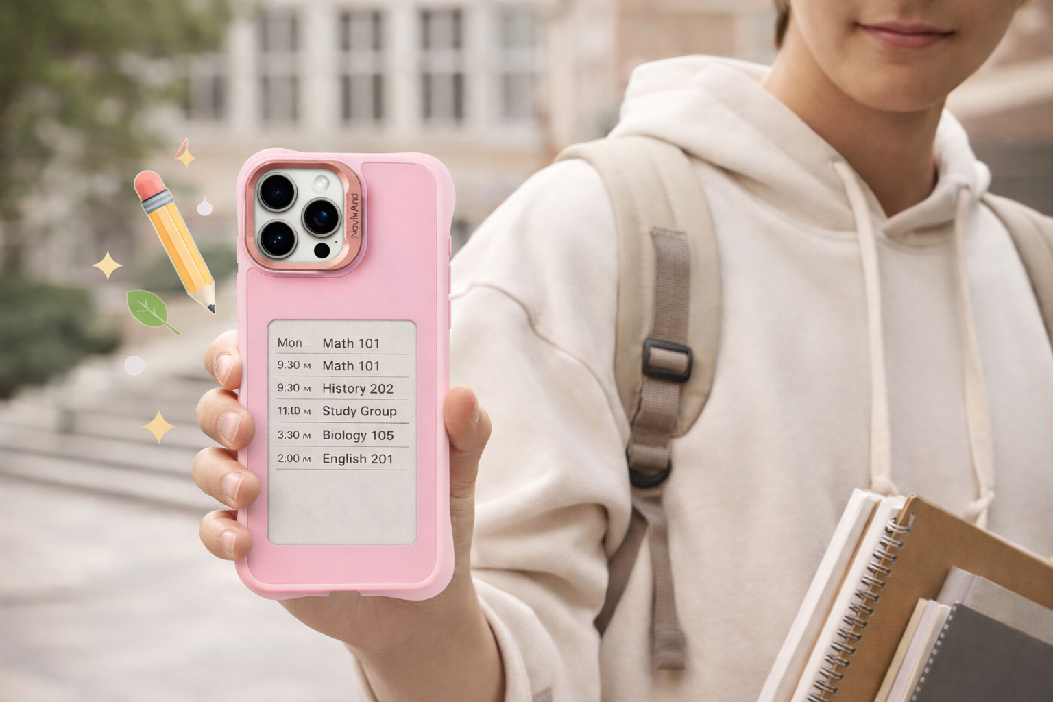E-Ink Phone Case for Students: Best Layout Ideas