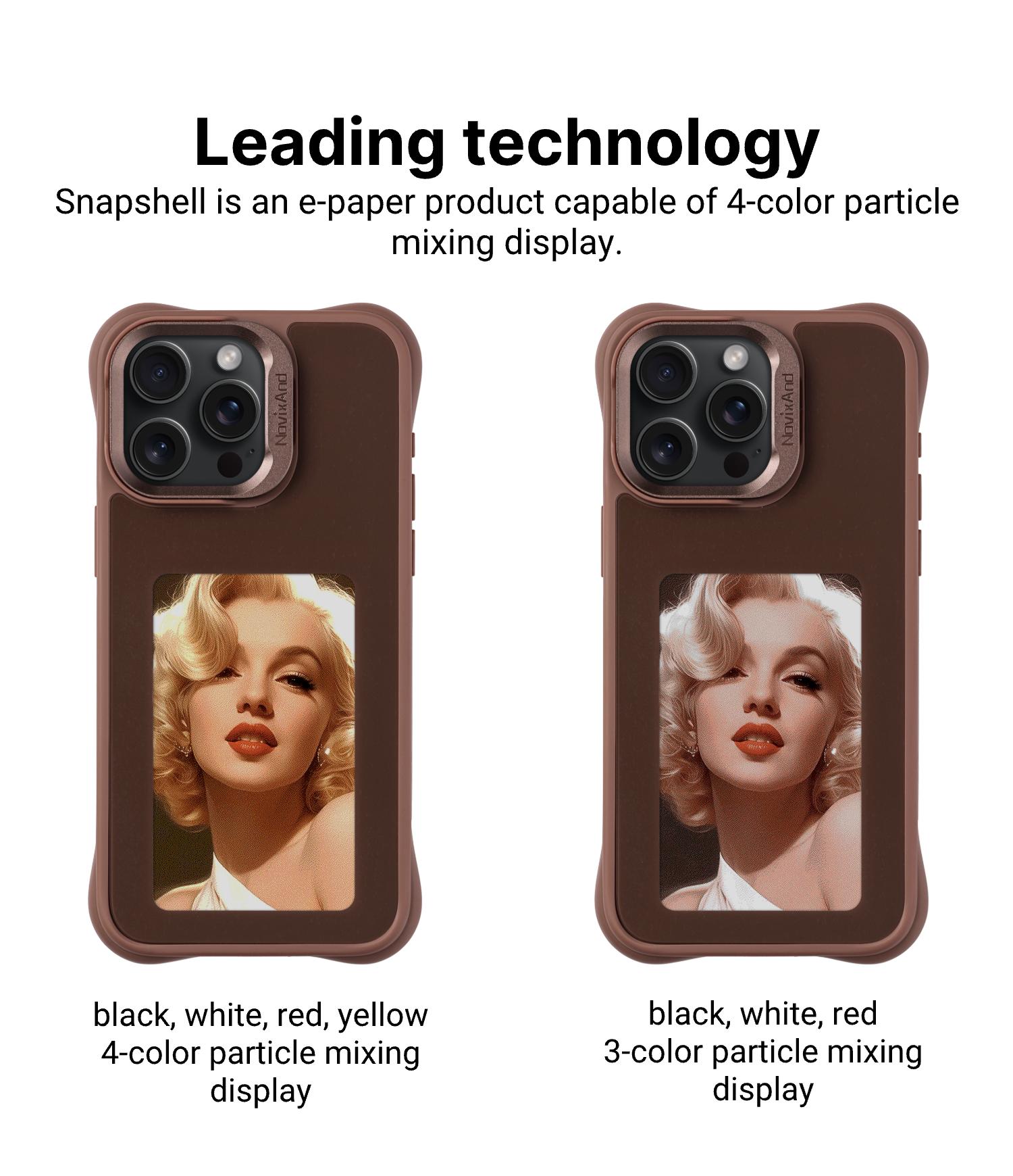 E-Ink Case for iPhone 15 Pro Max