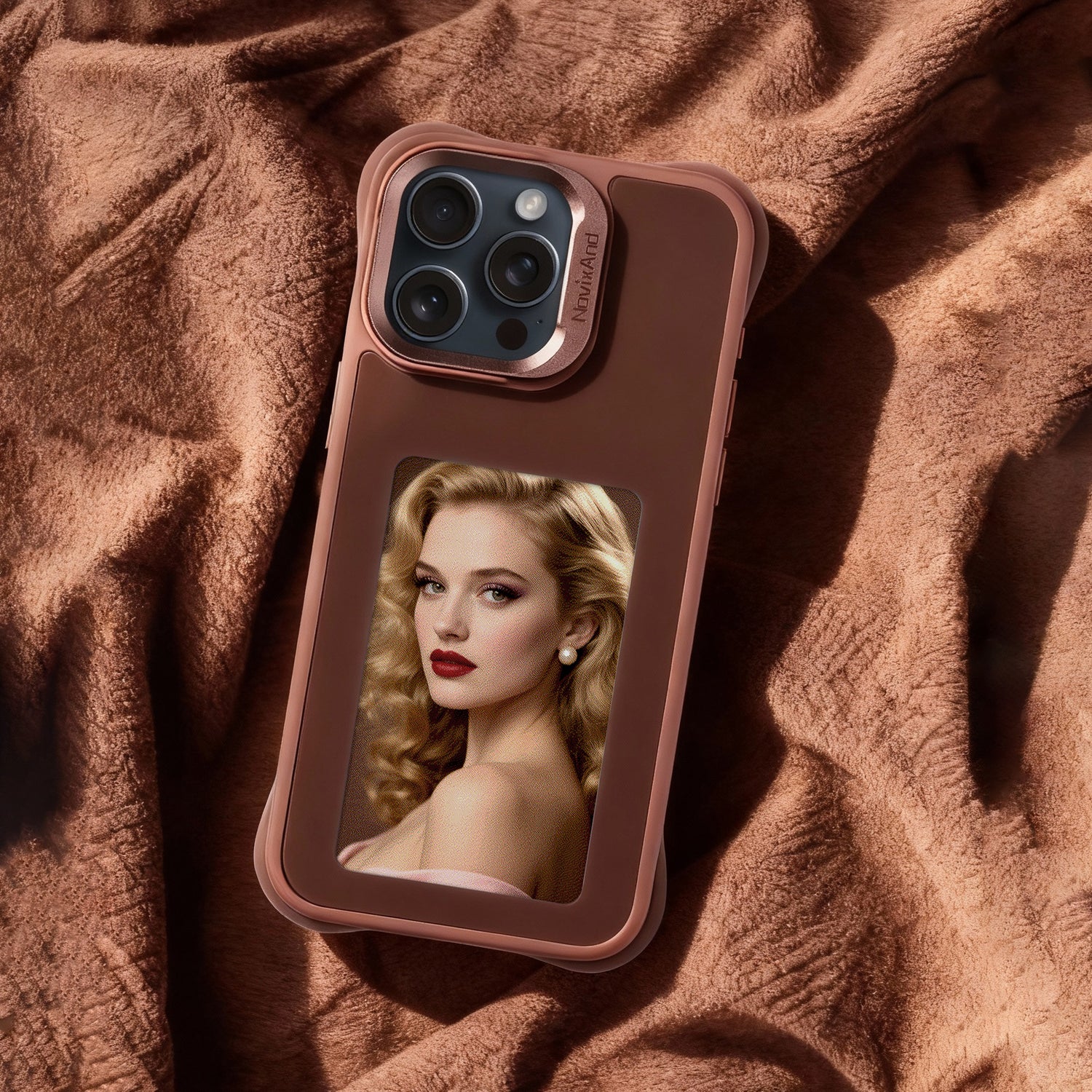 E-Ink Case for iPhone 15 Pro Max,Airbag Corners