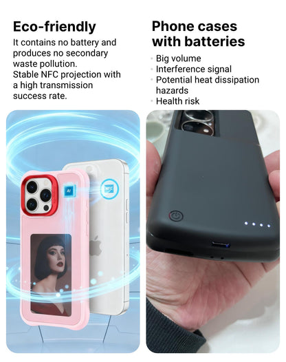 E-Ink Case for iPhone 15 Pro Max