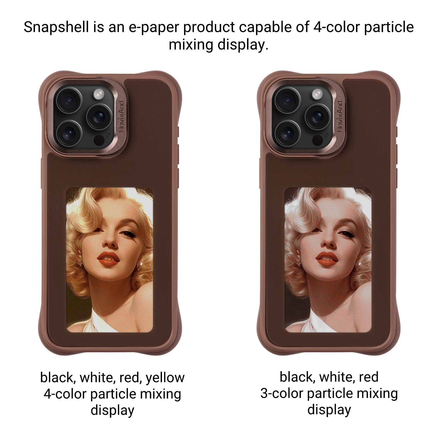 E-Ink Case for iPhone 15 Pro Max