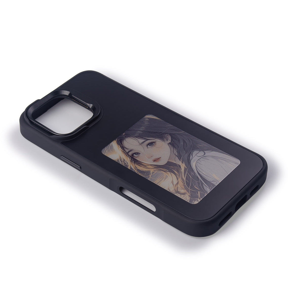 E-Ink Phone Case for iPhone 16 Pro Max, Minimalist Style