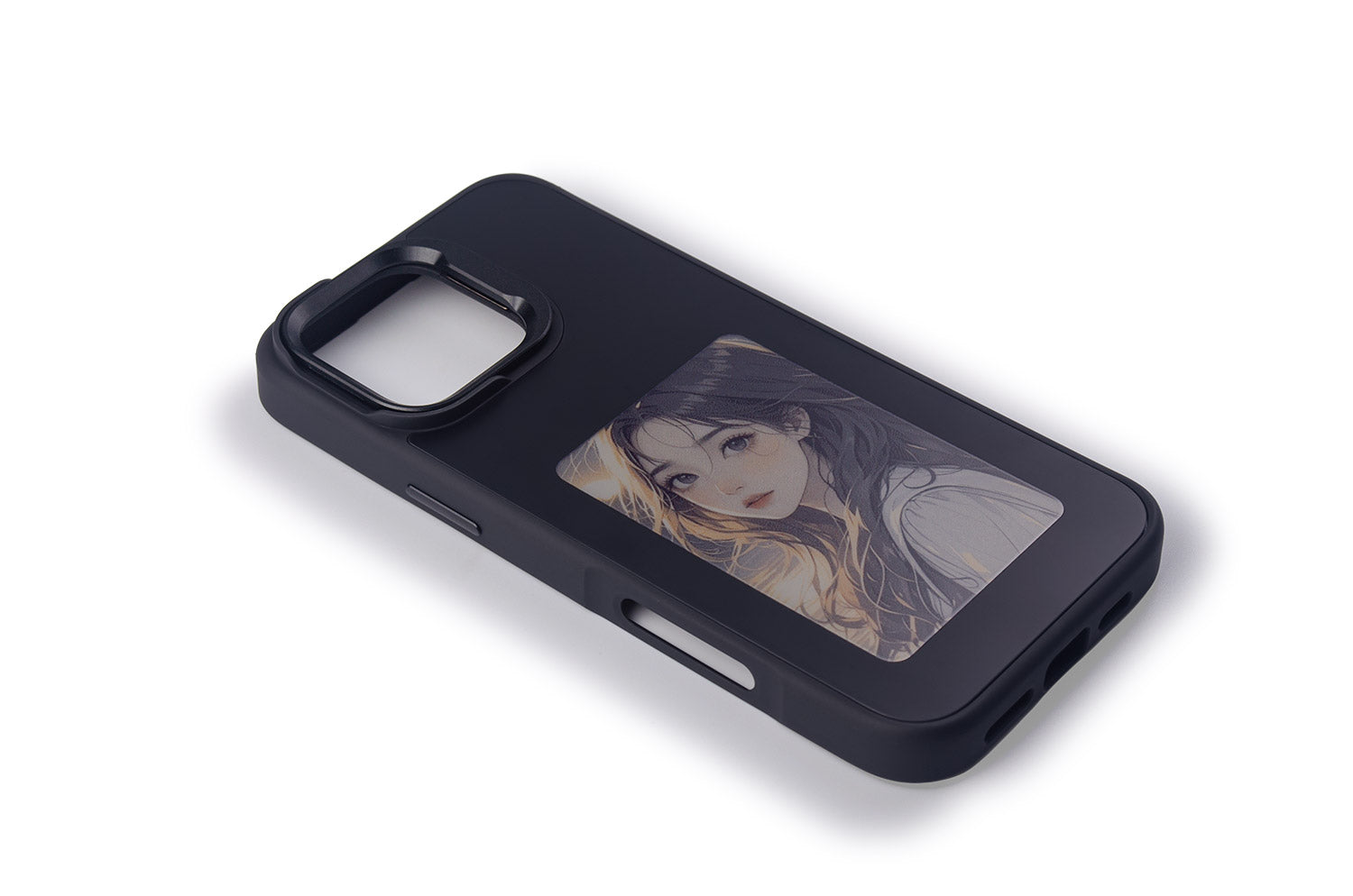 E-Ink Phone Case for iPhone 16 Pro Max, Minimalist Style