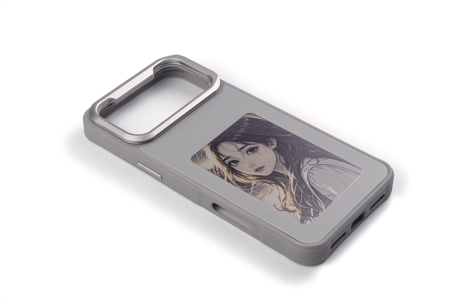 E-Ink Phone Case for iPhone 17 Pro Max, Reinforced Four‑Corner Protection