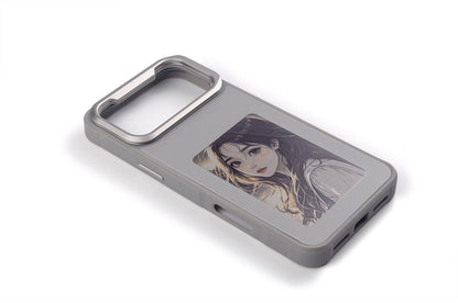 E-Ink Phone Case for iPhone 17 Pro Max, Reinforced Four‑Corner Protection