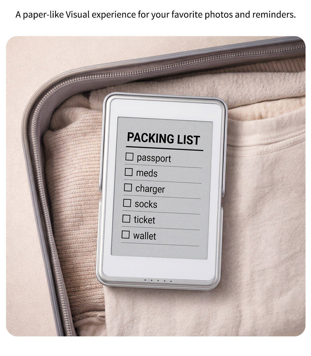 E-Ink Screen Magnetic Wireless Charging Power Bank